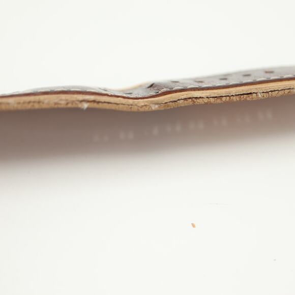 Kenneth Cole Reaction Mens Dual Time Multi Dial Tank Watch 38mm Leather Strap - Picture 15 of 16